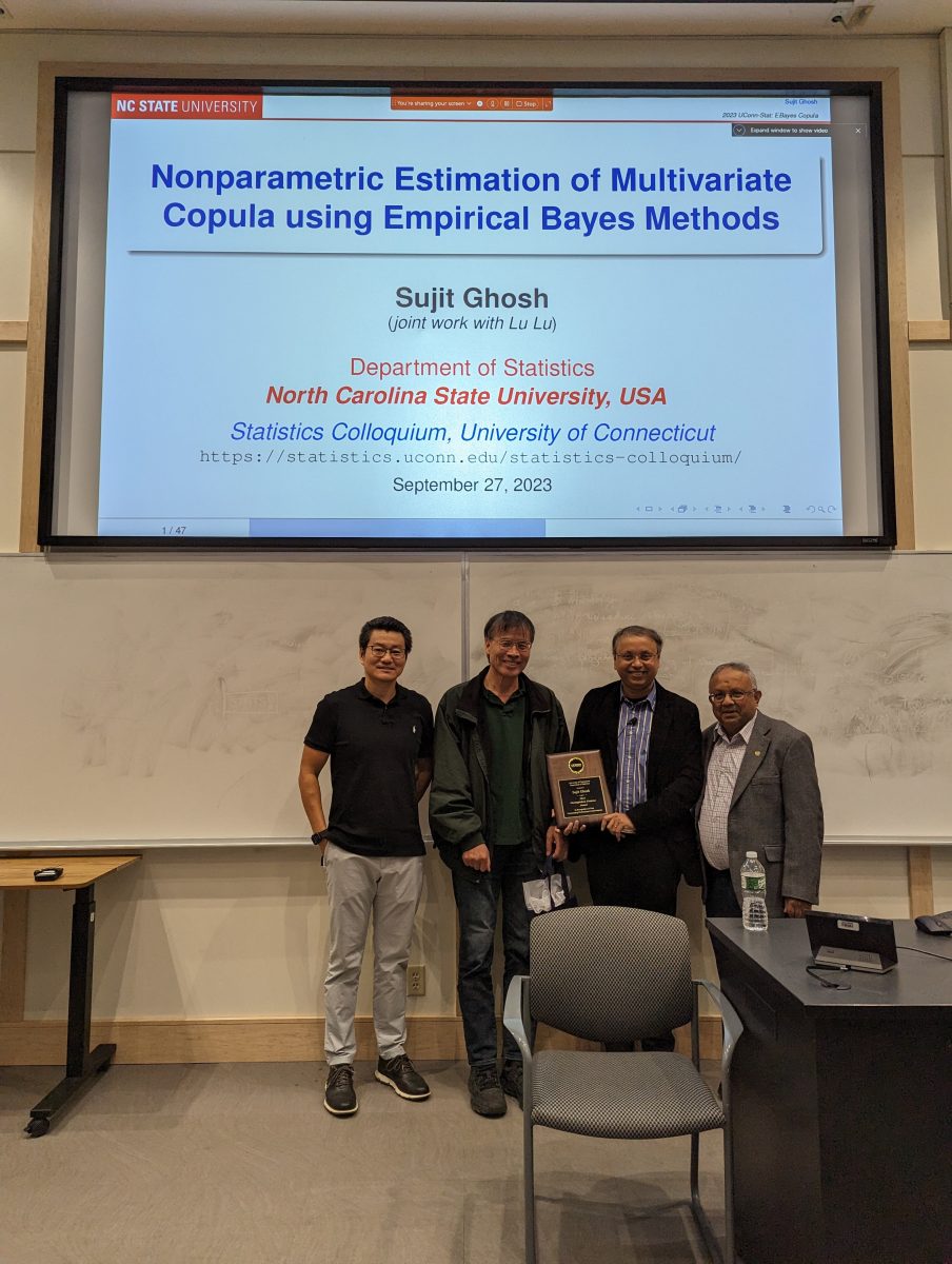 Statistics Colloquium Sujit K. Ghosh North Carolina State